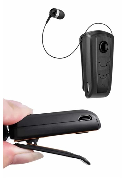 Mey İthalat Makaralı Bluetooth Kulakiçi Yaka Kulaklığı Kablosuz Kulaklık Diğer