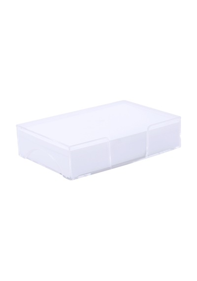Bigpoint Akrilik Küp Notluk Dolu Beyaz 100x150mm