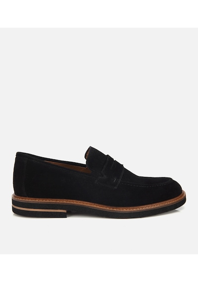 Hotiç Erkek Süet Deri Bej Klasik Loafer