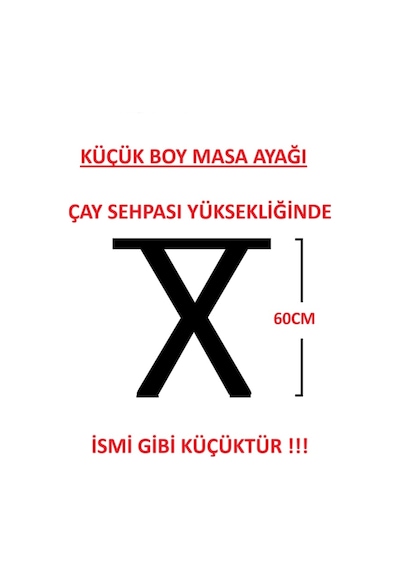 Katlanır Masa Ayağı-küçük Boy Gri