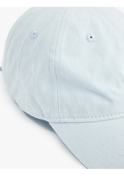 Koton Pamuklu Cap Şapka Mavi 6sak40071aa