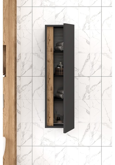 %100 Mdf 30 Cm Lavina Boy Dolabı Beyaz