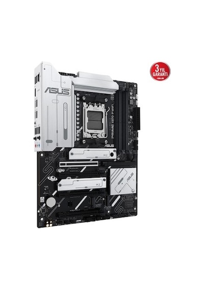 Asus Prıme X870-p Wıfı Amd X870 Am5 Ddr5 8000 Hdmı 2xusb4 4x M2 Usb3.2 Wifi 7 + Bt Aura Rgb 2.5gbit