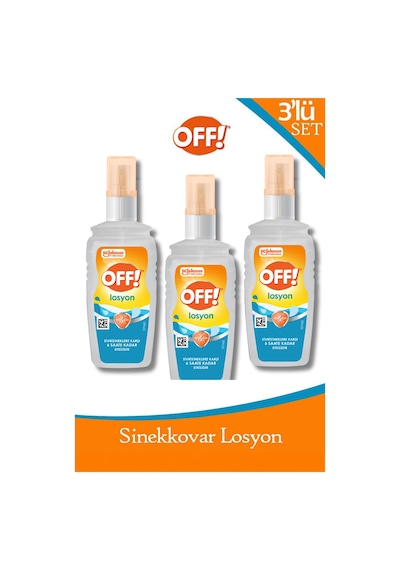 Sinekkovar Losyon 100 Ml X 3 Adet
