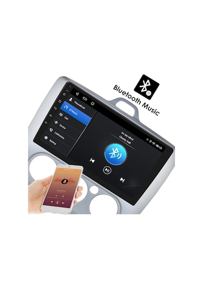 Exvol Ford Focus 2 Multimedya 9 İnc Ips Ekran Android 10 Sürüm 2+32 GB