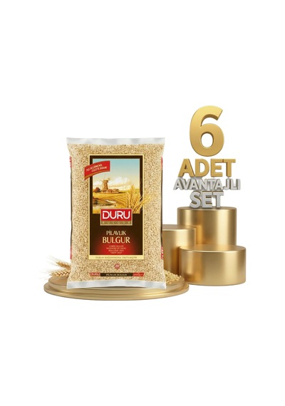 Duru Pilavlık Bulgur 6x1 Kg