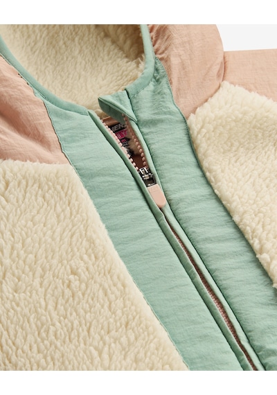 Skechers G Outdoor Fleece Full Zıp Sherpa Büyük Kız Çocuk Pembe Mont Sk2620142-0273