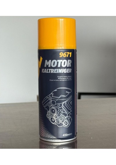 Soğuk Uygulama Ultra Güçlü Motor Temizleme Spreyi Mannol Motor Kaltreiniger 450 Ml