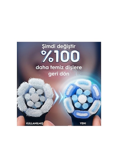 Oral-b İo Ultimate Clean Siyah Diş Fırçası Yedek Başlığı 4 Adet