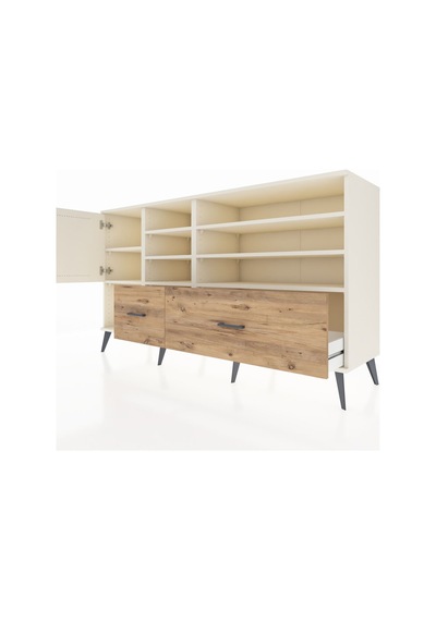 Kronos Konsol 8 Raflı 2 Çekmeceli Tek Kapaklı 176x59x99 Aytaşı-a Aytaşı-aytaşı/çam Kronos Konsol 8 Raflı 2 Çekmeceli Tek Kapaklı 176x59x99 Aytaşı-a Aytaşı-aytaşı/çam