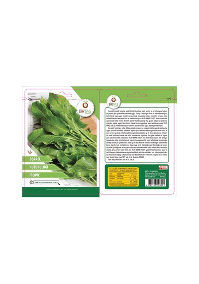 Birtaş Kuzu Kulağı Tohumu Paket N111150