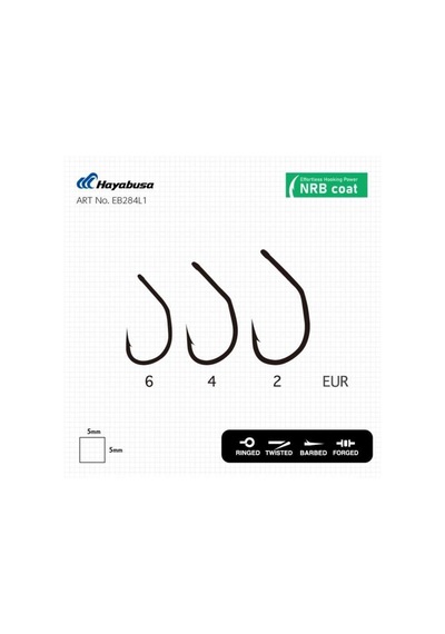 Hayabusa M1 Sazan İğnesi Dövme Teflon Black 10lu Paket 4