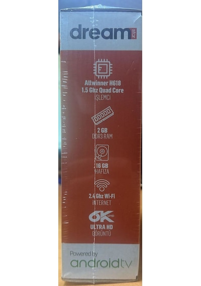 Dreamstar İ1 Pro Androıd Box 2gbram 16gb Hafıza Wifi 6k