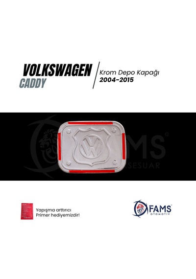 Vw Caddy Krom Depo Kapağı 2004-2015 P.çelik