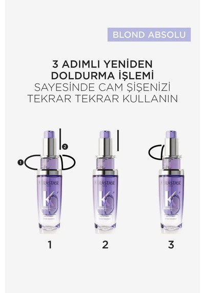 Blond Absolu L'huile Cicagloss Sarı Saçlar Için Saç Bakım Yağı 75