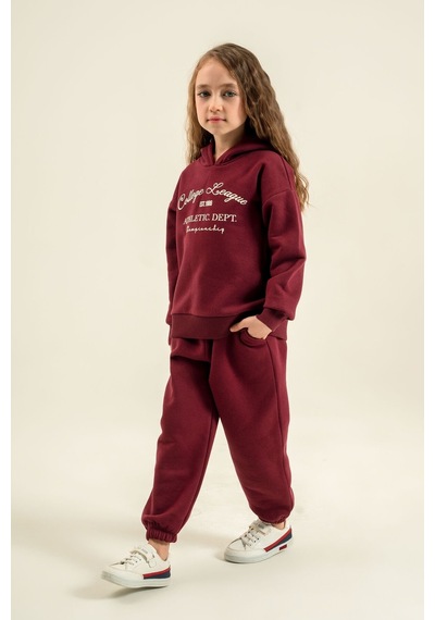 Rolypoly Kız Çocuk College League Mor Eşofman Takımı Rp3925-c-v2 Rp3925-c-v2