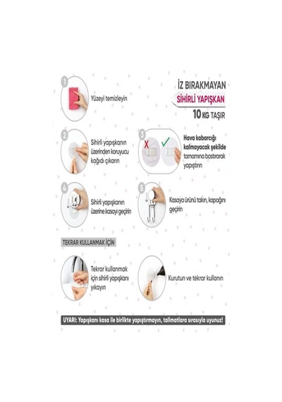 Milena Life Sihirli Yapışkanlı 1. Kalite Siyah Saç Kurutma Makine Askısı Siyah