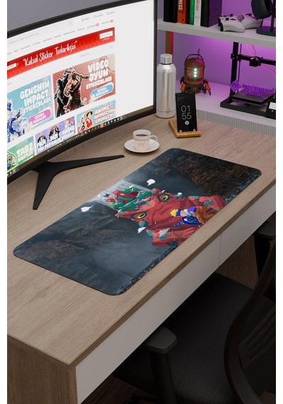 Naruto Anime V4 - 70x30 Xl Gaming Kauçuk Kaymaz Taban Mouse Pad Fare Altlığı
