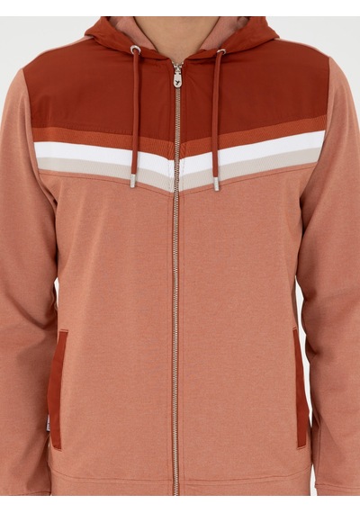 Cacharel Erkek Pas Sweatshirt 50292490-vr040 Kahverengi