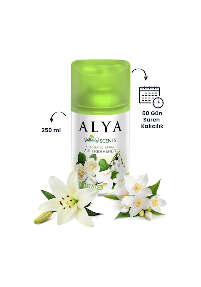 Nature's Scents White Flowers - Beyaz Çiçekler Oda Kokusu Yedek Makine Spreyi 250 Ml Diğer
