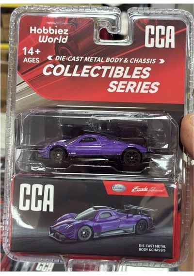 Cca Collectibles Series Pagani Zonda Revolucion Mor 1/64 Model Araba
