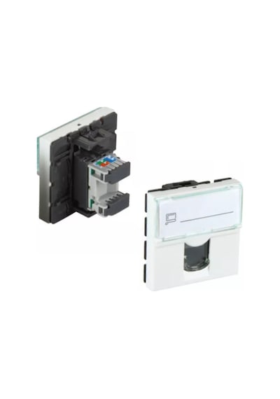 Cat6 Rj45 Priz Modülü 45X45 Mm