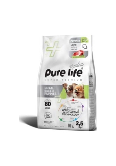 Pure Life Plus Küçük Irk Kuzu Etli Yavru Köpek Maması 2500 G