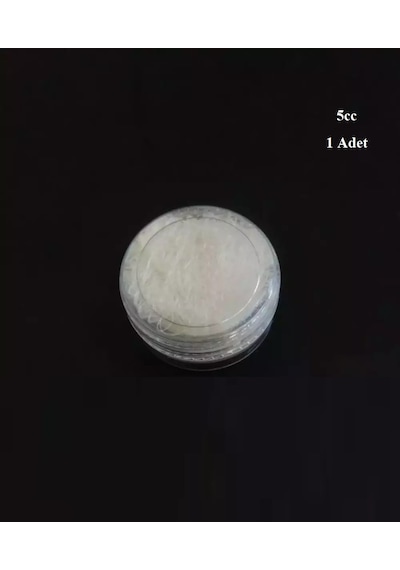Şeffaf Plastik Likalı Küçük Hokka 5cc