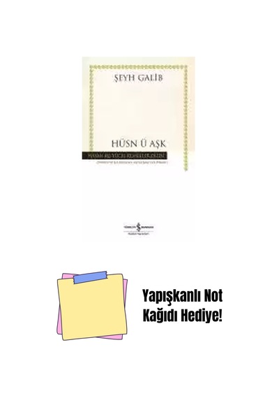 Hüsn Ü Aşk Ciltli + Yapışkanlı Not Kağıdı