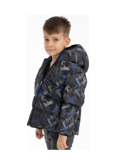 Royalside Erkek Çocuk Saks Antrasit Dijital Desen İçi Polar Su Ve Rüzgar Geçirmez Kapüşonlu Şişme Kışlık Mont Antrasit - Saks Mavi Royalside Erkek Çocuk Saks Antrasit Dijital Desen İçi Polar Su Ve Rüzgar Geçirmez Kapüşonlu Şişme Kışlık Mont Antrasit - Saks Mavi
