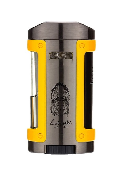 Lubinski 4lü Torch Sarı Puro Çakmağı 8081at