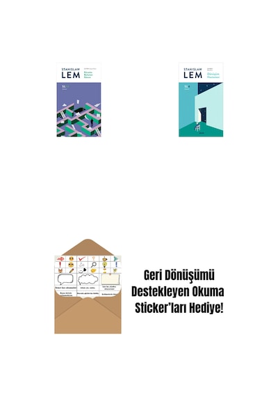 Küvette Bulunan Günce Sl14 + Dönüşüm Hastanesi Sl4 + Okuma Sticker'ları