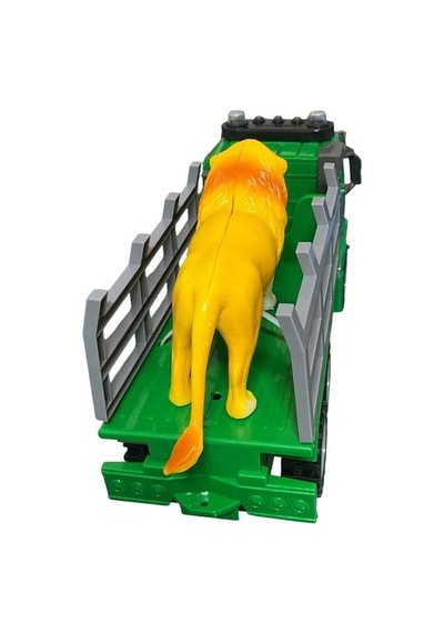26 Cm Sesli Işıklı Sürtmeli Kamyon 0423