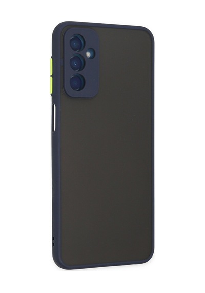 Samsung Galaxy Uyumlu - M13 Kılıf Montreal Silikon Kapak - Lacivert