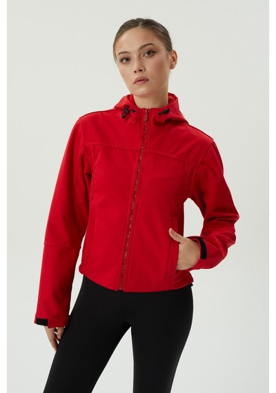 Kadın Softshell Mont 2421192 Kırmızı