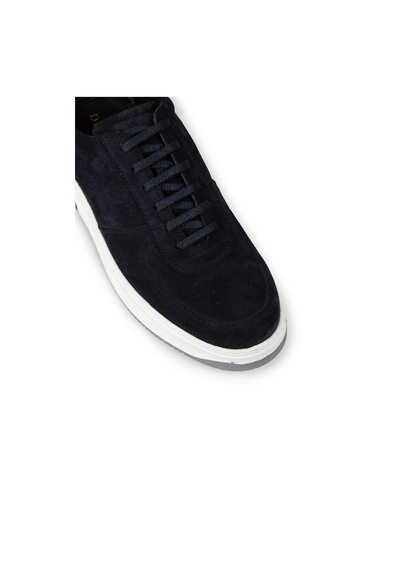 Deery Hakiki Süet Mavi Erkek Sneaker Ayakkabı - 01965mmvıe04 Mavi