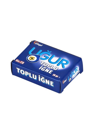 UĞUR TOPLU İĞNE 28 MM 20 GR