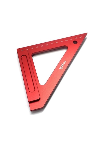 Rox Wood 0013 Aluminyum Üçgen Gönye 150    Mm