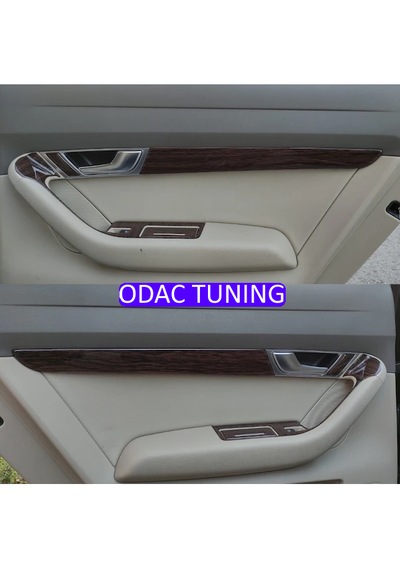 Audi A6 C6 Maun Kaplama Seti Koyu Meşe , Özel Renk