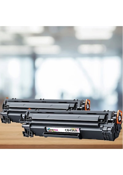 Hp Laserjet P1505n Uyumlu,  Toner Çipli Cb436a 2'li 2.000 Sayfa