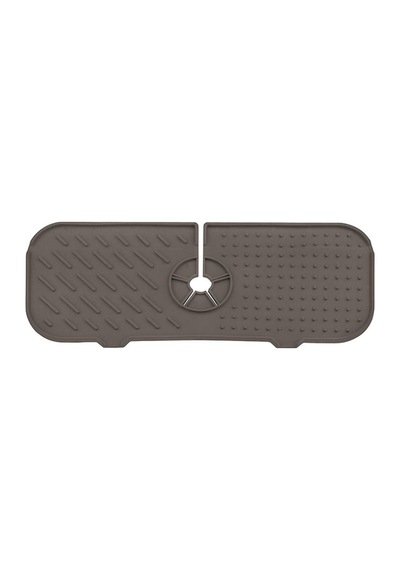 Silikon Lavabo Matı 13 36 Cm Gri
