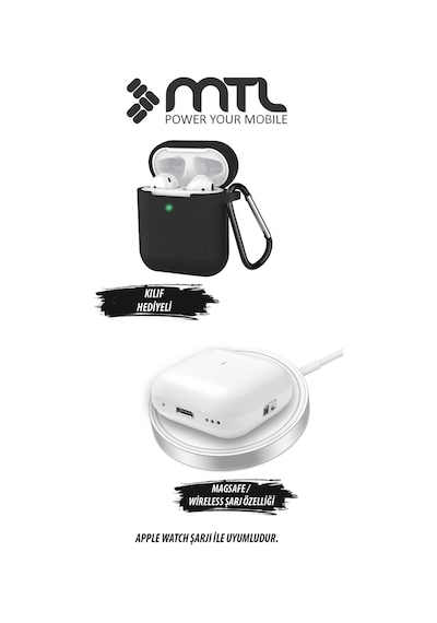 Bluetooth Kablosuz Silikonsuz Kulaklık Ios Ve Android Uyumlu