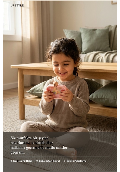 Oglo Kapibara Su Oyunu Halka Geçirme El Atarisi Işıklı Pilli 3 Yaş+
