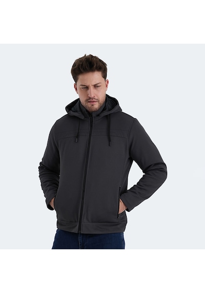Slazenger HENDRIKKO Erkek Mont &amp; Kaban Koyu Gri
