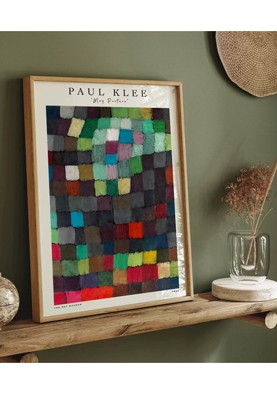 Çerçevesiz Poster Paul Klee Mayıs Resmi 2