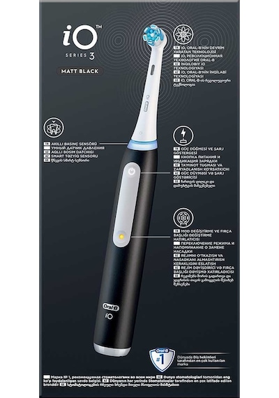 Oral-B İO Series 3 Şarjlı Diş Fırçası Siyah