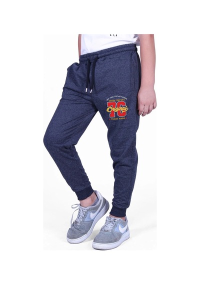 Panios Kids Original 76 Baskılı Erkek Çocuk Jogger Eşofman Altı Füme
