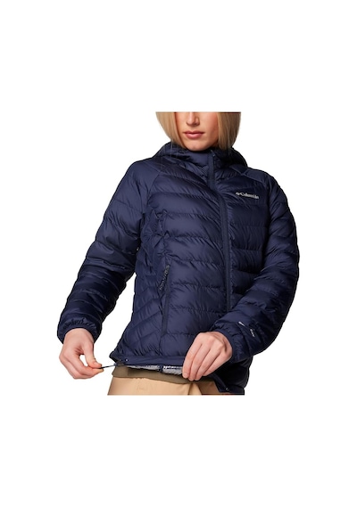 Helly Hansen Columbia Powder Lite Iı Hooded Kadın Mont Lacivert