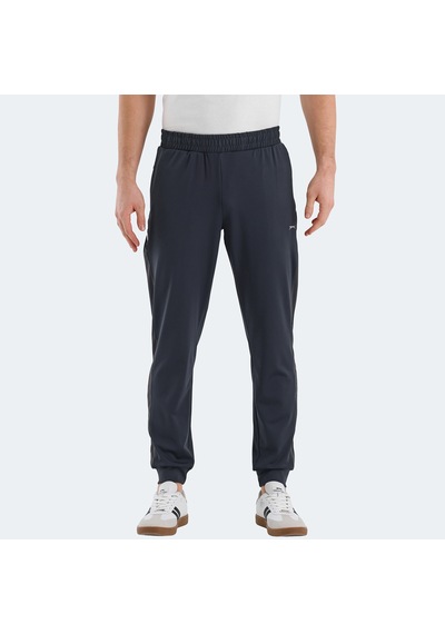 Slazenger RALUCA Erkek Fermuar Cepli Dar Paça Koyu Gri Eşofman Altı