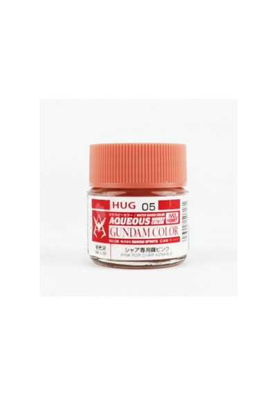 Mr.hobby Hug-05, 10 Ml. Pink For Char Aznable Aqueous Gundam Maket Boyası Standart